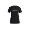 Women's Essentials Linear Logo Short Sleeve T-Shirt Black GS5177