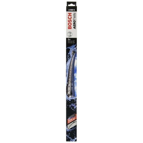 BOSCH Imported Car Flat Wiper Blade Aero Twin Car Models Only 600/475mm A980S