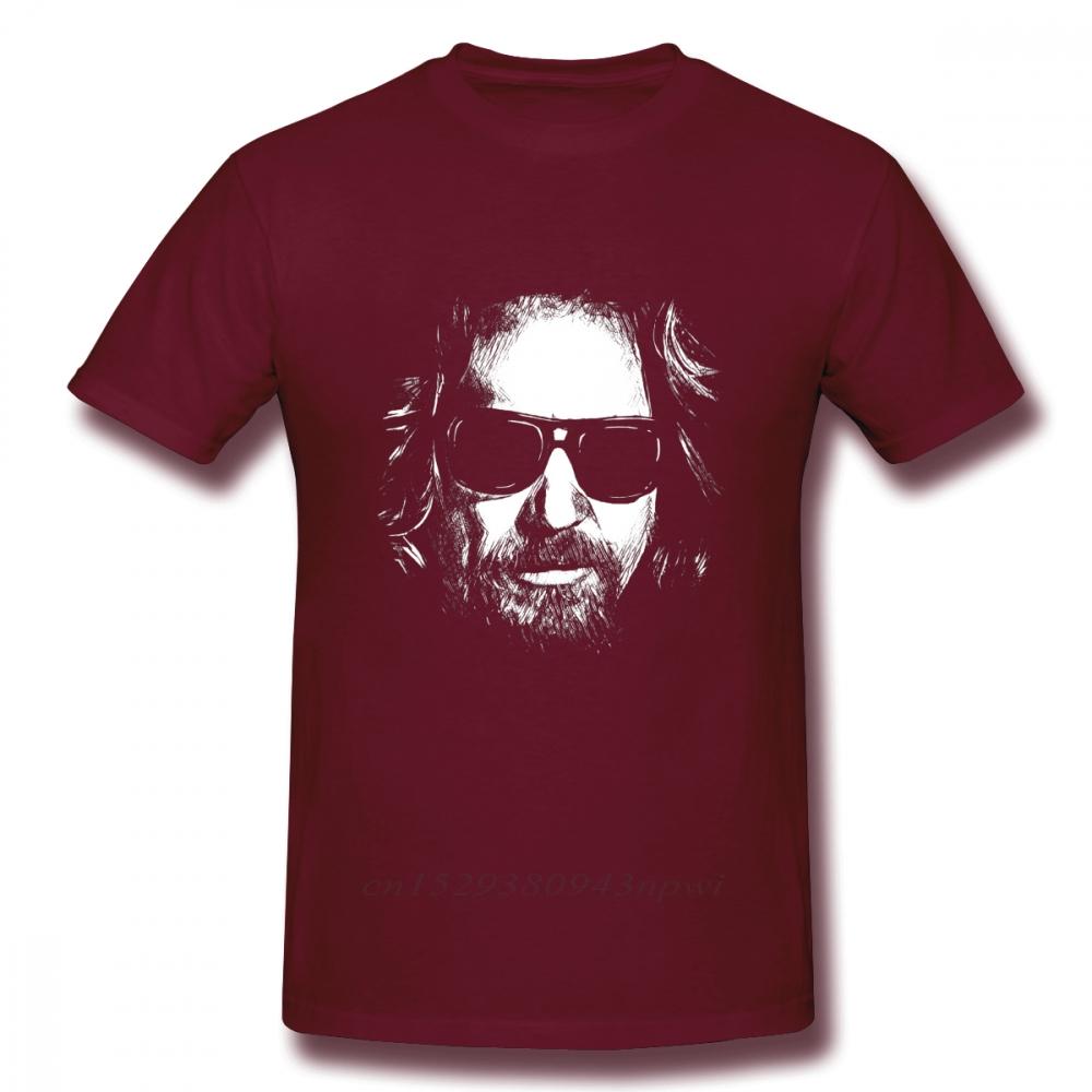 The Dude Jeff Bridges Big Lebowski T-Shirt Unisex 2020 Herren T-Shirt Bio-Baumwolle Große Größe T-Shirt