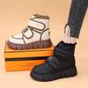 Stivali da Neve Invernali Caldi per Bambine Scarpe in Cotone Antiscivolo con Suola Morbida per Bambini di Taglie Medie e Grandi Stivaletti Corti Imbottiti in Pile e Spessi