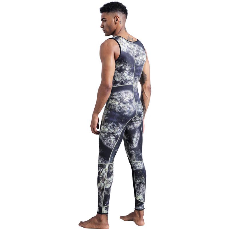 BAIZHOU Winter Hooded Diving Wetsuit