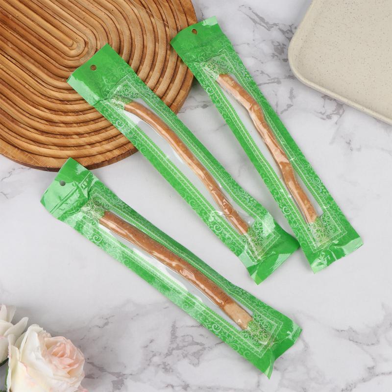 Miswak Toothbrush Natural Peelu Stick Vacuum Packed Herbal Teeth Cleaner for Daily Oral Hygiene Routine