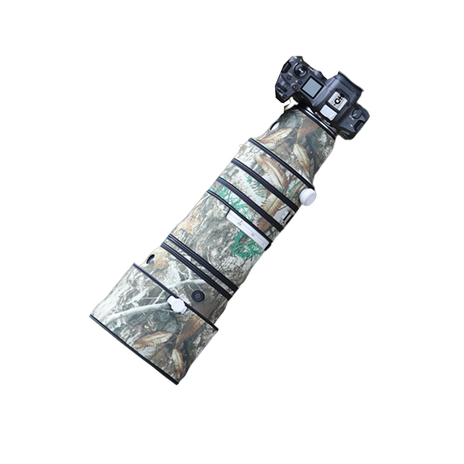 

COMEOXO Sigma Lens Cover Waterproof Material Lens Protective Cover Telephoto Lens Coat for CANON RF L IS USM Sigma Lens Camouflage Protective Cover