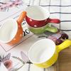 Ceramic Dipping Sauces Dressings Snacks Mini Cartoon-Style Condiment Dish With Polka Dot Design Microwave Safe
