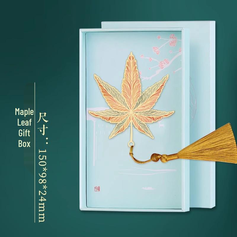 Elegant Chinese Style Metal Bookmark with Tassel and Engraving - Perfect as a High-End Gift