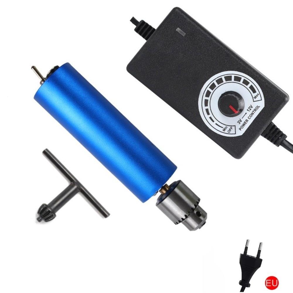 13000 U/min Elektrische Handbohrmaschine 0,3-4mm Spannfutter Handheld Schleifer Gravieren Holz Polieren