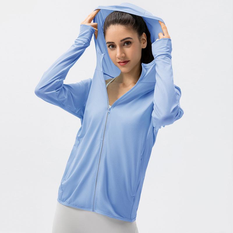 Women's Lightweight UPF50+ Sun Protection Jacket - Breathable, Summer Style