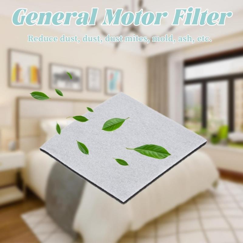 Premium Vacuum Cleaner Replacement Filter Household Cleaning Tool Part for Enhanced Airflow and Durability 15x15cm