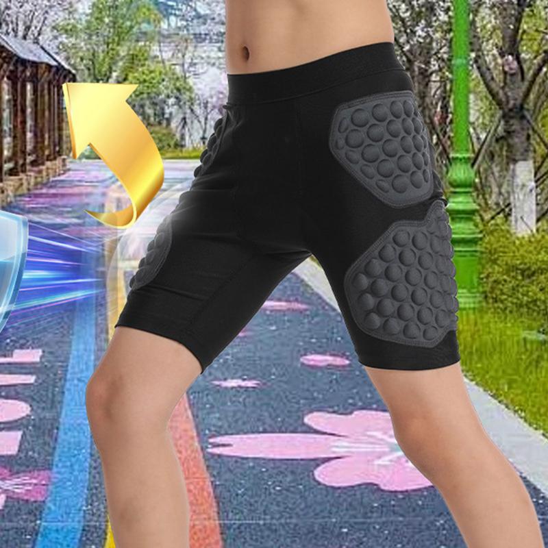 Motorcycle Shorts Skating Hip protector MTB Motocross Hip Paddeds Compression Shorts 3D Protection Hip Pants for Youth XL