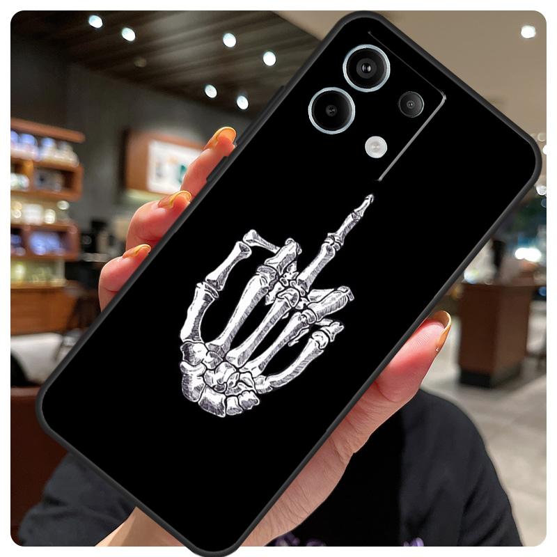 

Middle Finger Case For Xiaomi Redmi Note 14 10 13 12 11 15 Pro Plus Cover For Redmi 15 15C 12C 13C 14C 10C Redmi Note 10 Pro