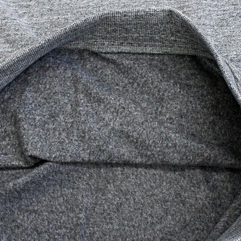 Calvin Klein Letter Logo Hooded Pullover Long Sleeve Sweatshirt Men Sweatshirt Gray 40QC404-FPV