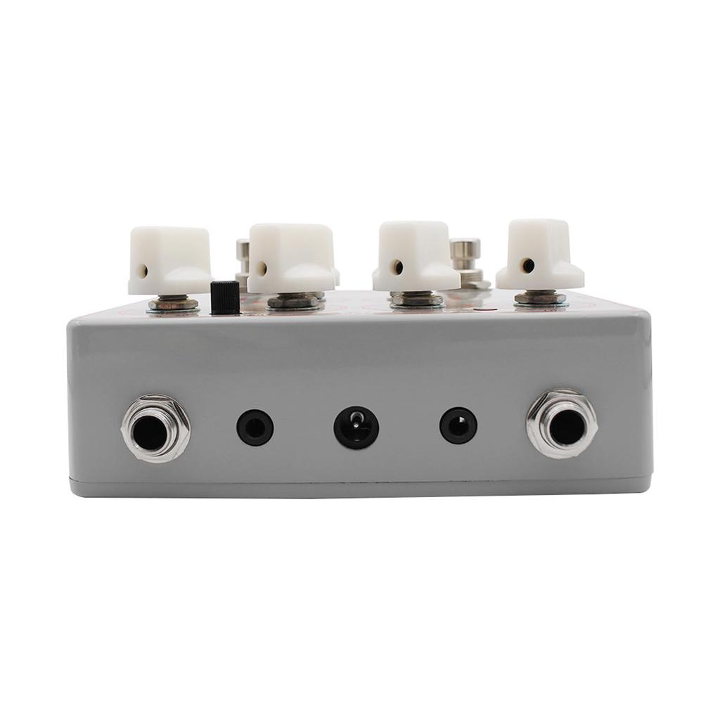 Btuty Guitar Effects Pedal 4-in-1 DI Box AUX Input Headphone Output Metal Case True Bypass