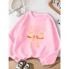 Birthday Girls Autumn And Winter Fashion Sweatshirt Creative Christmas Elements Casual Long Sleeve Round Neck, Girl Christmas Gift Print