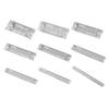 10Pcs Clear Terminal Block Protective Covers Plastic Housing Fixed Wiring Board Protector for Secure Wire Connections