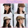 Minimalist Retro Womens British Style Newsboy Cap With Adjustable Fit For Casual Summer Wear