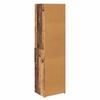 Highboard Reclaimed Wood 50 x 42.5 x 185 cm Particleboard