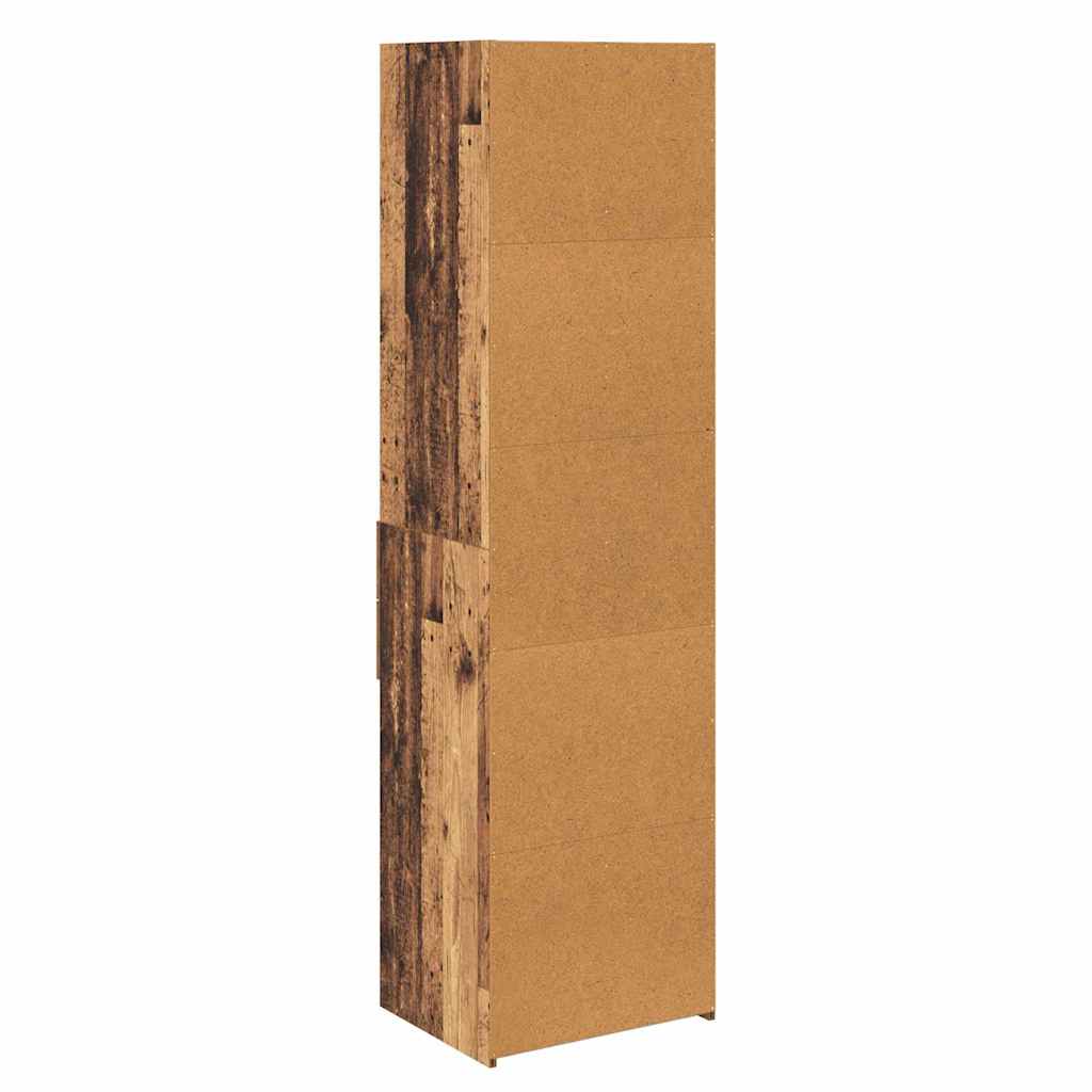 Highboard Reclaimed Wood 50 x 42.5 x 185 cm Particleboard