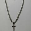 Men Necklace with Card And Box Pendant Thick Chain Stainless Steel Neck