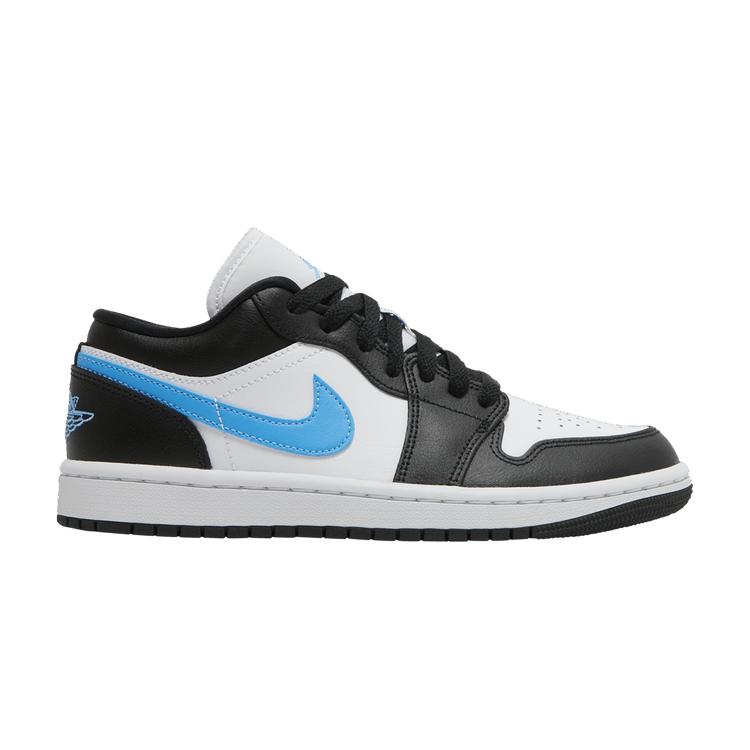 

Jordan 1 Low Black University Blue White (Women s)