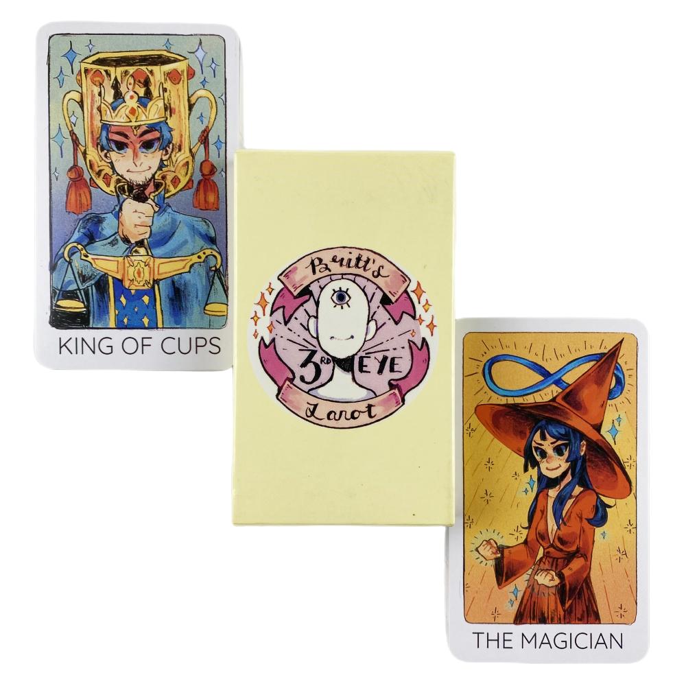 3RD Eye Tarot Cards Divination Deck Versions Edition Oracle Board Playing Game For Party