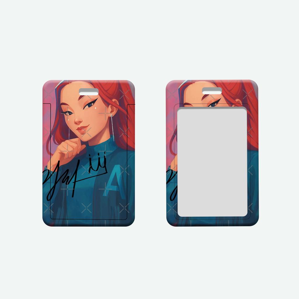 Herren Gruppe Cartoon Kartenset Studentenausweis Set Bus Essenskarte Anstecknadel Studenten Essenskarte