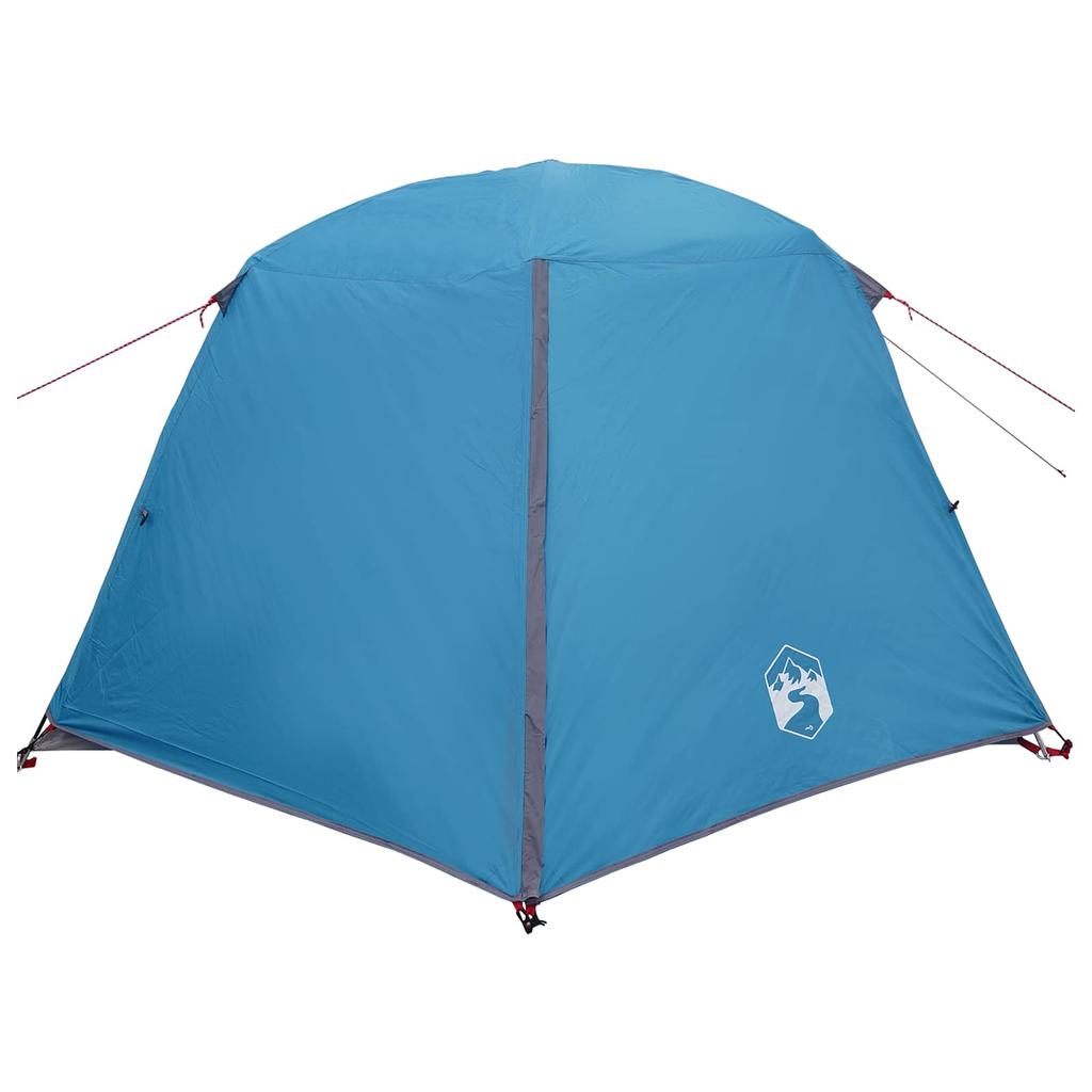 Trekking Tent Blue 2 Person Tent 185T Polyester with PU Coating