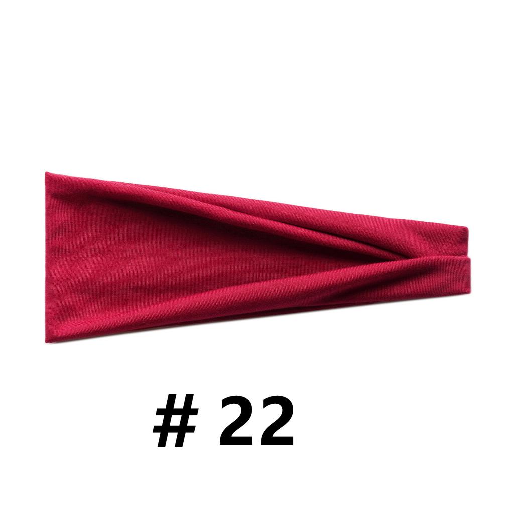 Headbands for Women Non Slip Sweat Hairbands Elastic Soft Stretchy Head Bands Sports Workout Yoga Outdoor Running Travel Headwrap Hair Accessories