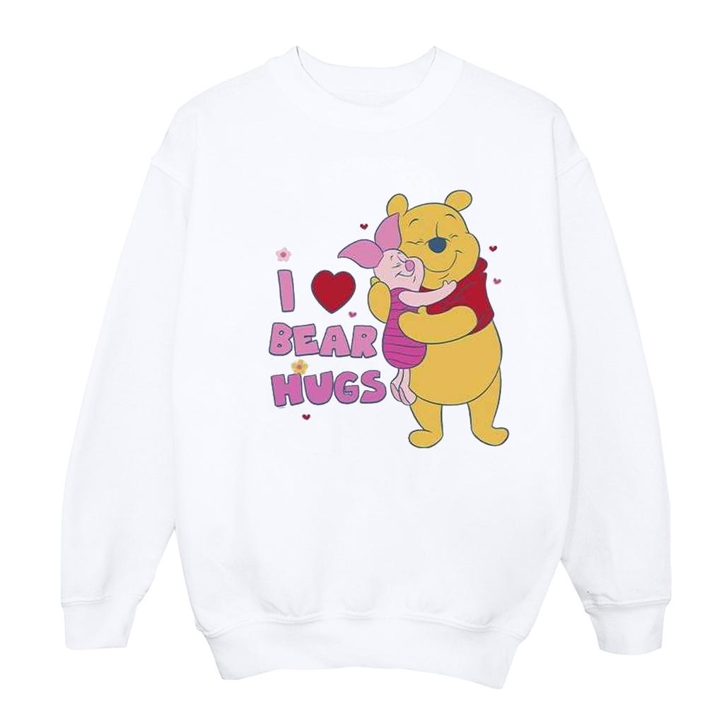 Disney Womens/Ladies Winnie The Pooh Mum Best Hugs Sweatshirt