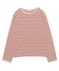 Eilubeu Loose Fit Striped T-Shirt Aarcts003D