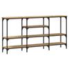 Artisan Oak Console Table 160 x 29 x 80 cm Particleboard