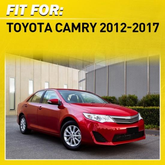 2X Door Handle Outside Rear Driver/Passenger Side Red For 2012-17 Toyota Camry K