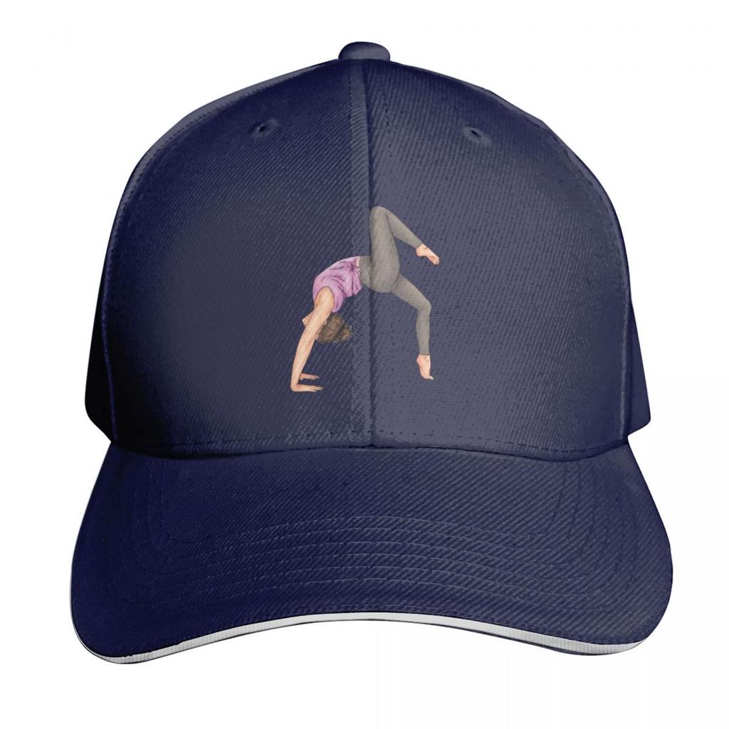 Yoga Wheel Pose Baseball Cap Golf Hat Custom Hat Snapback Cap Cosplay Luxury Women Unisexs