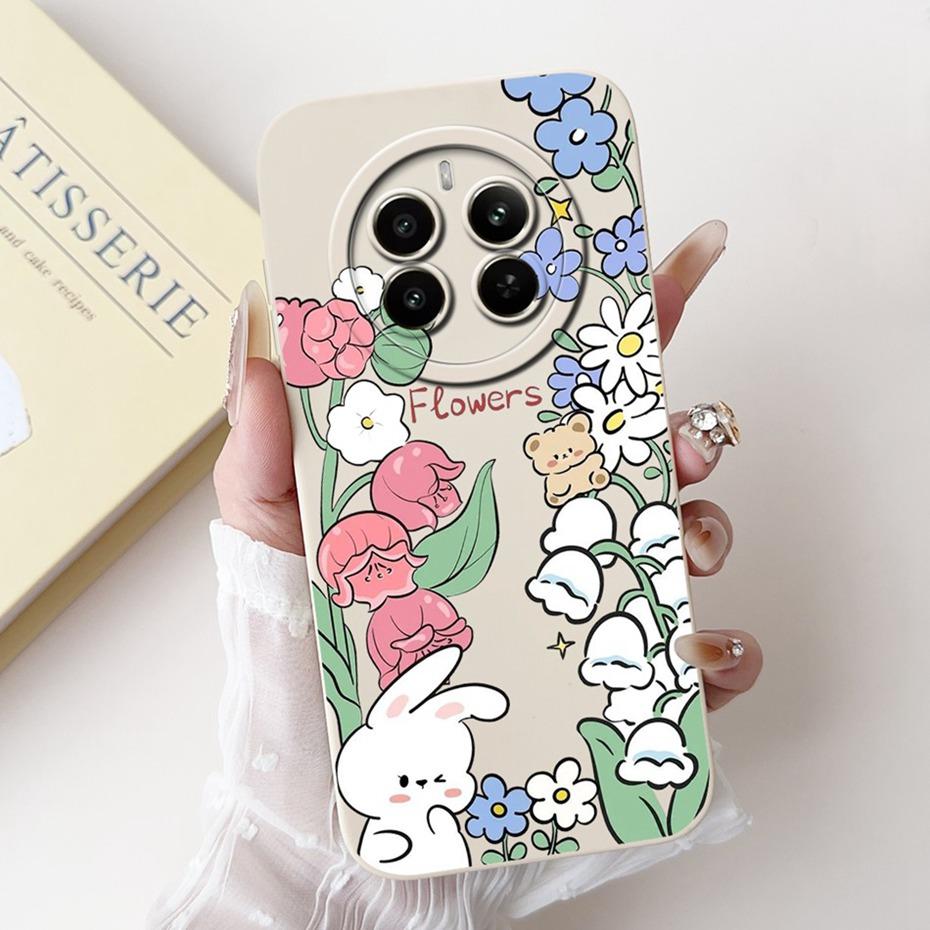 2025 New For Realme 12 Pro+ 12Pro 5G Lens Protective Phone Case For Realme 12 Pro Plus 5G Cute Pattern Soft Silicone Cases