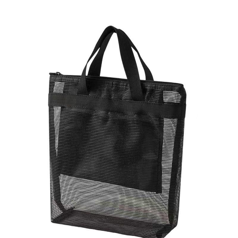 Breathable Large-Capacity Mesh Toiletry Travel Bag