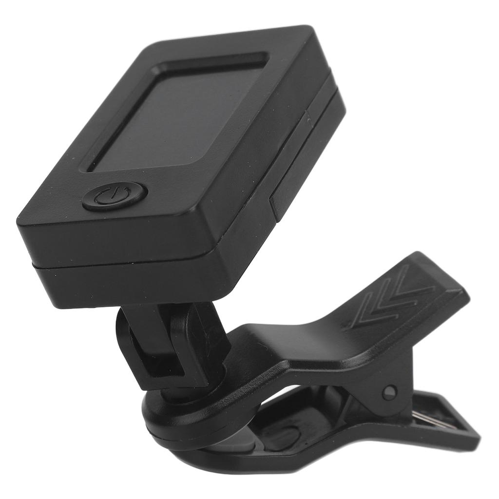 Clip On Tuner LCD Display High Sensitivity 8C Universal Multifunctional Electric Tuner for Violin Bass Ukulele