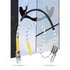 Adjustable Work Positioning Lanyard with Rope Grab for Fall Arrest Work Position Harness Outdoor High-altitude Work Safety Rope