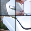 5m PVC Electroplating Seal Strip Car Door Seal Crash Protection U-shaped Strip Universal Anti-scratch Anti-collision Car Sticker