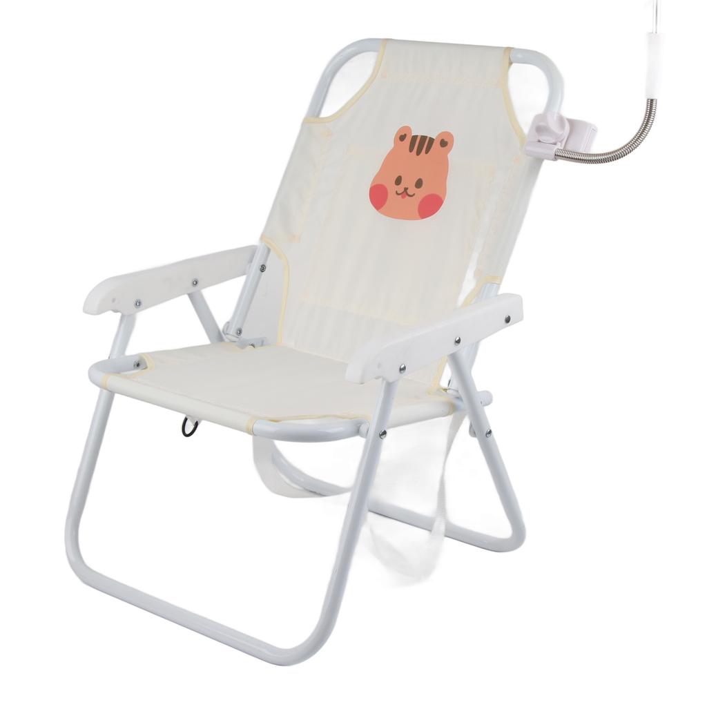 Barn Campingstoler Tegneserie Dyr Søt Stil Metallstøtte Holdbar PP Sammenleggbar Bærbar Strand