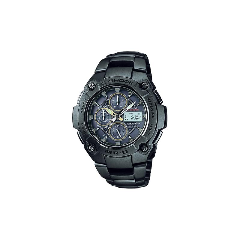 

Casio G-SHOCKMR-G series radio wave DLC layer electronic movement titanium alloy strap Japanese and Korean watch men s watch black MRG-7100BJ-1AJF чорний