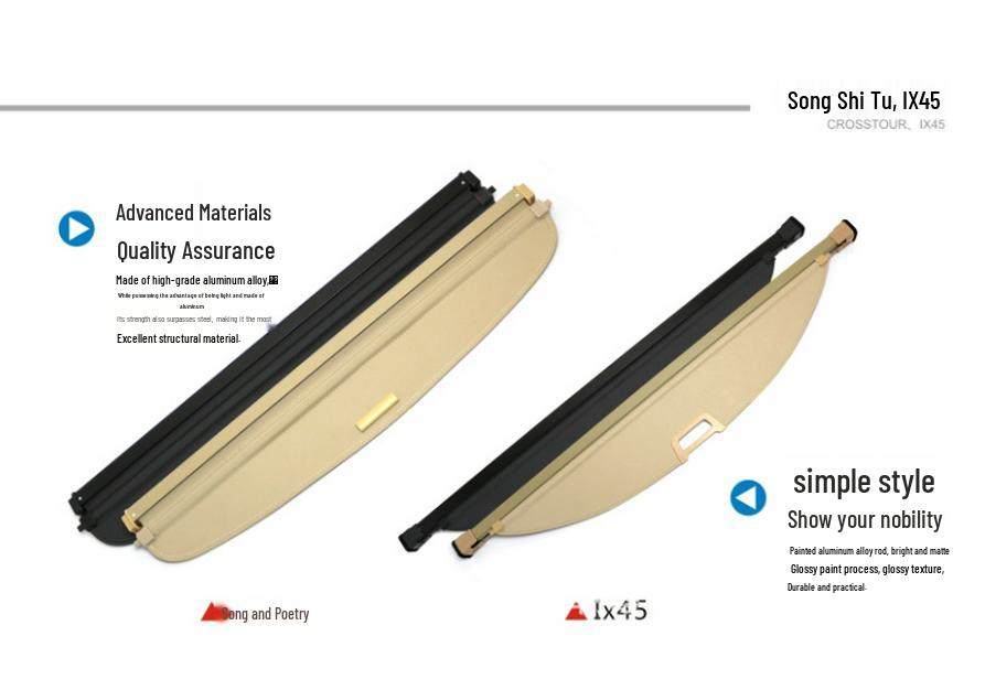 Yingku Trunk Sunshade & Tail Box Partition Board