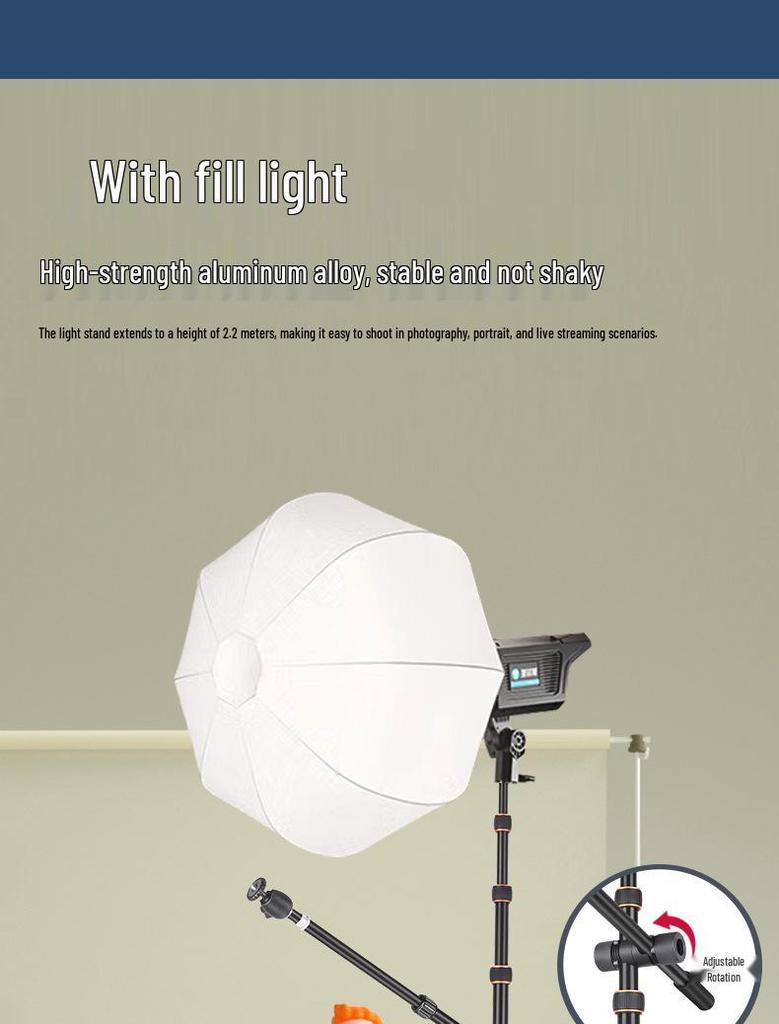 SL255 Carbon Fiber Reverse-Folding Portable Photography Light Stand