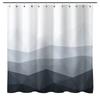 Spliced digital printed fabric shower curtains, thickened waterproof bathroom curtains and bathroom partition curtains