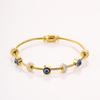 European and American Fashion Popular Open , Gold Titanium Steel  Light Luxury High-end Sense, Niche   Jewelry