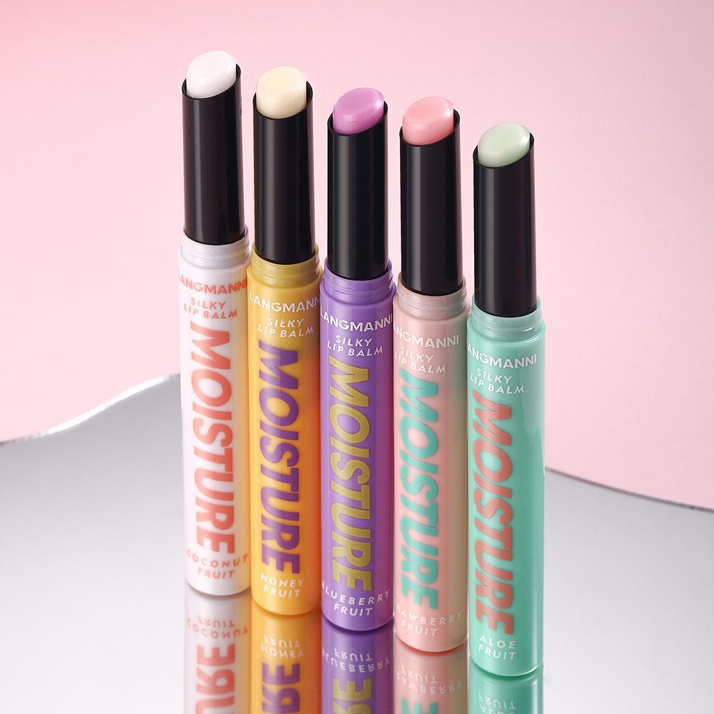 5 Fruit Lipstick Set Candy Color Changing Lip Balm Moisturizing Waterproof Lasting Warm Change Fruit Lipstick Set