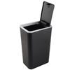 Household Garbage Cans Sled Large Capacity Odorless With Press Top Plastic Trash Bin For Home Kitchen Living Room Bathroom