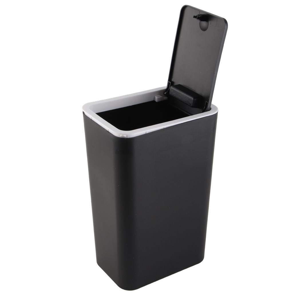Household Garbage Cans Sled Large Capacity Odorless With Press Top Plastic Trash Bin For Home Kitchen Living Room Bathroom