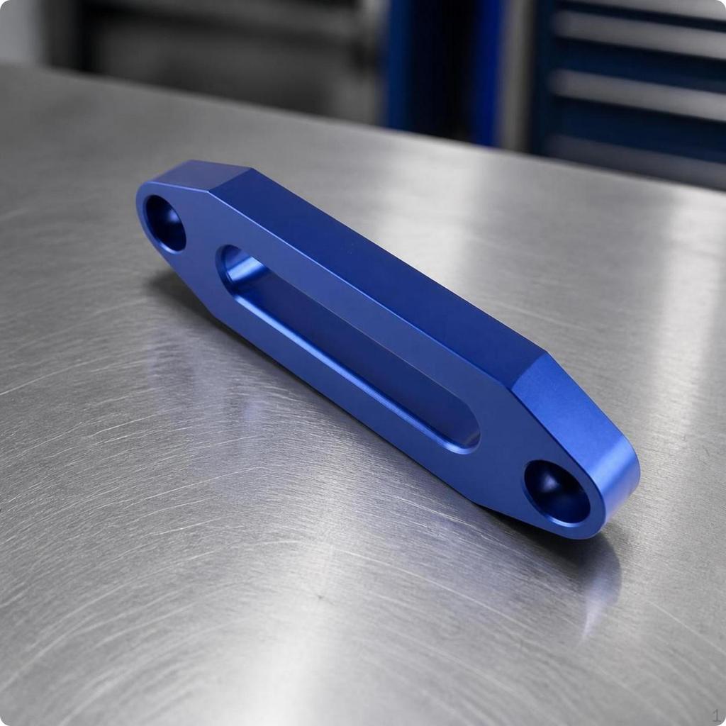 Winch Fairlead | Smooth Rounded Edges, LowProfile Design, Aluminum Fairlead, for Vehicle Winching