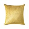 Nordic Velvet Cushion Cover: Soft, Solid Color Ice Flower Design, 1pc