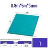 Green Anti-Static High-Temp Resistant Rubber Workbench Mat