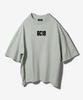 Paensyo Bold Scn Back Slit Short Sleeve - Sage